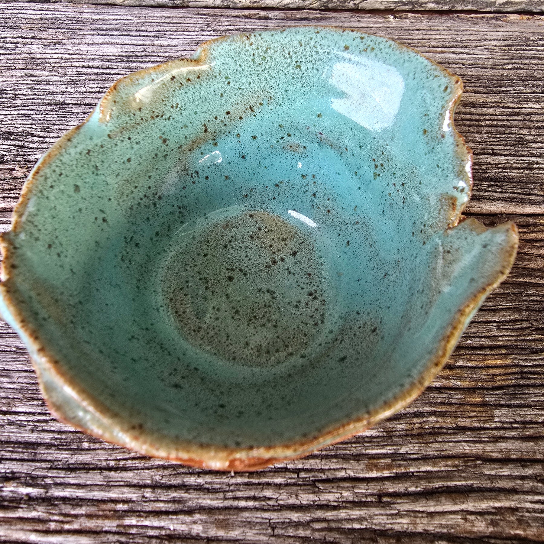 Sand and sea. Turquoise small bowl