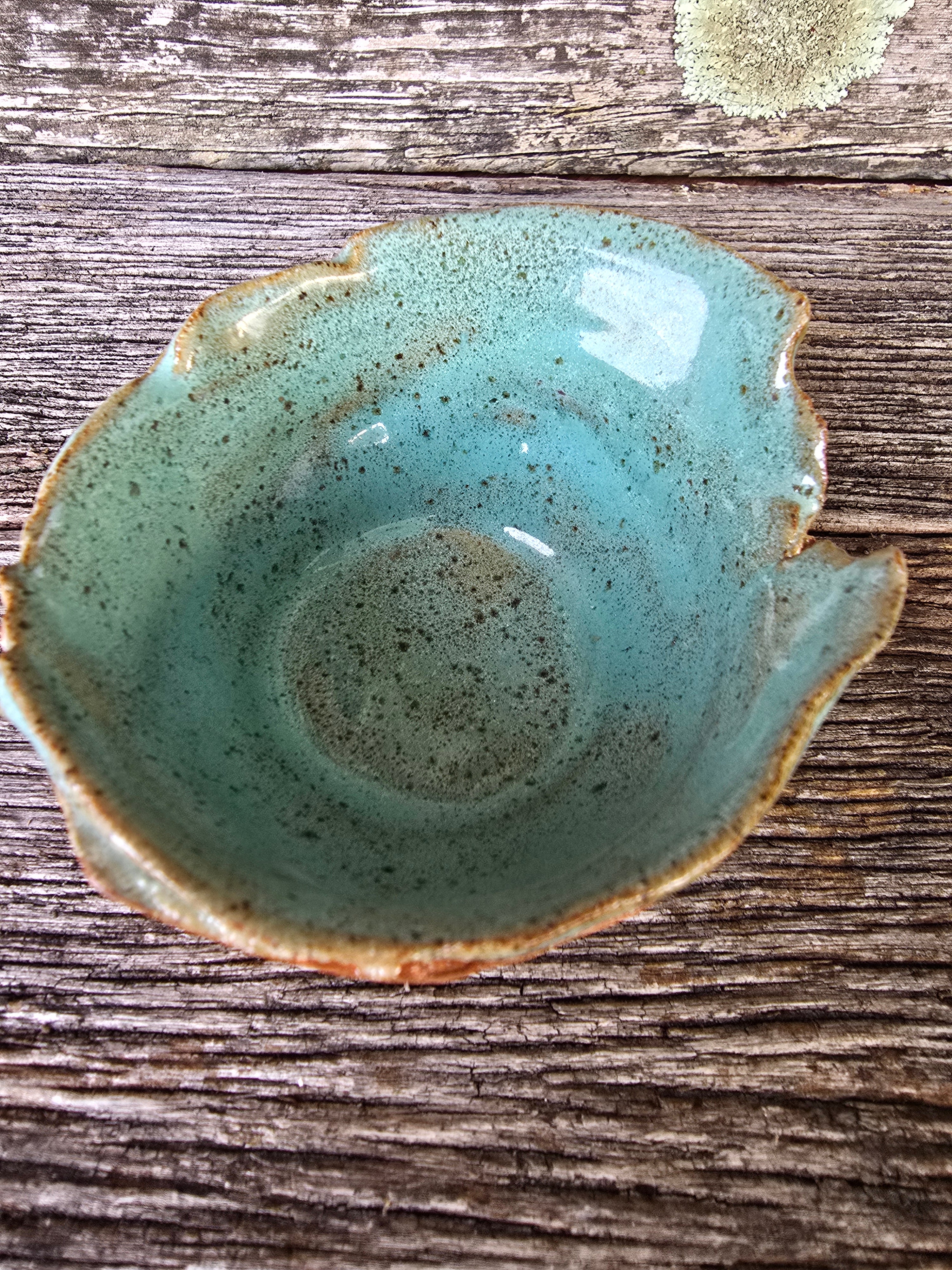 Sand and sea. Turquoise small bowl