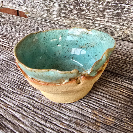 Sand and sea. Turquoise small bowl