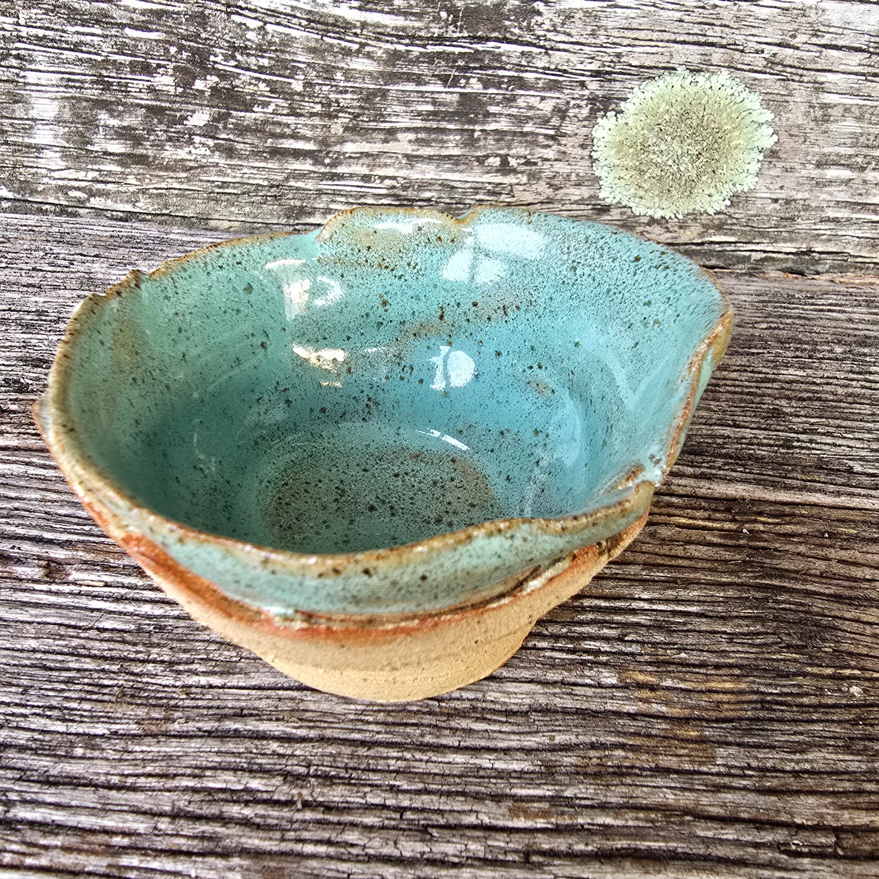 Sand and sea. Turquoise small bowl