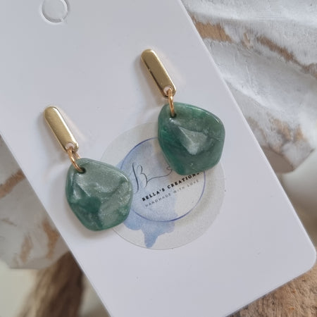 Emerald Mist Small Dangle