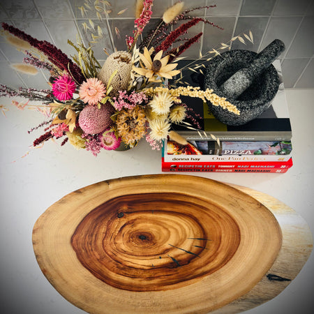 Hardwood Camphor laurel Charcuterie Board 290x600x42mm
