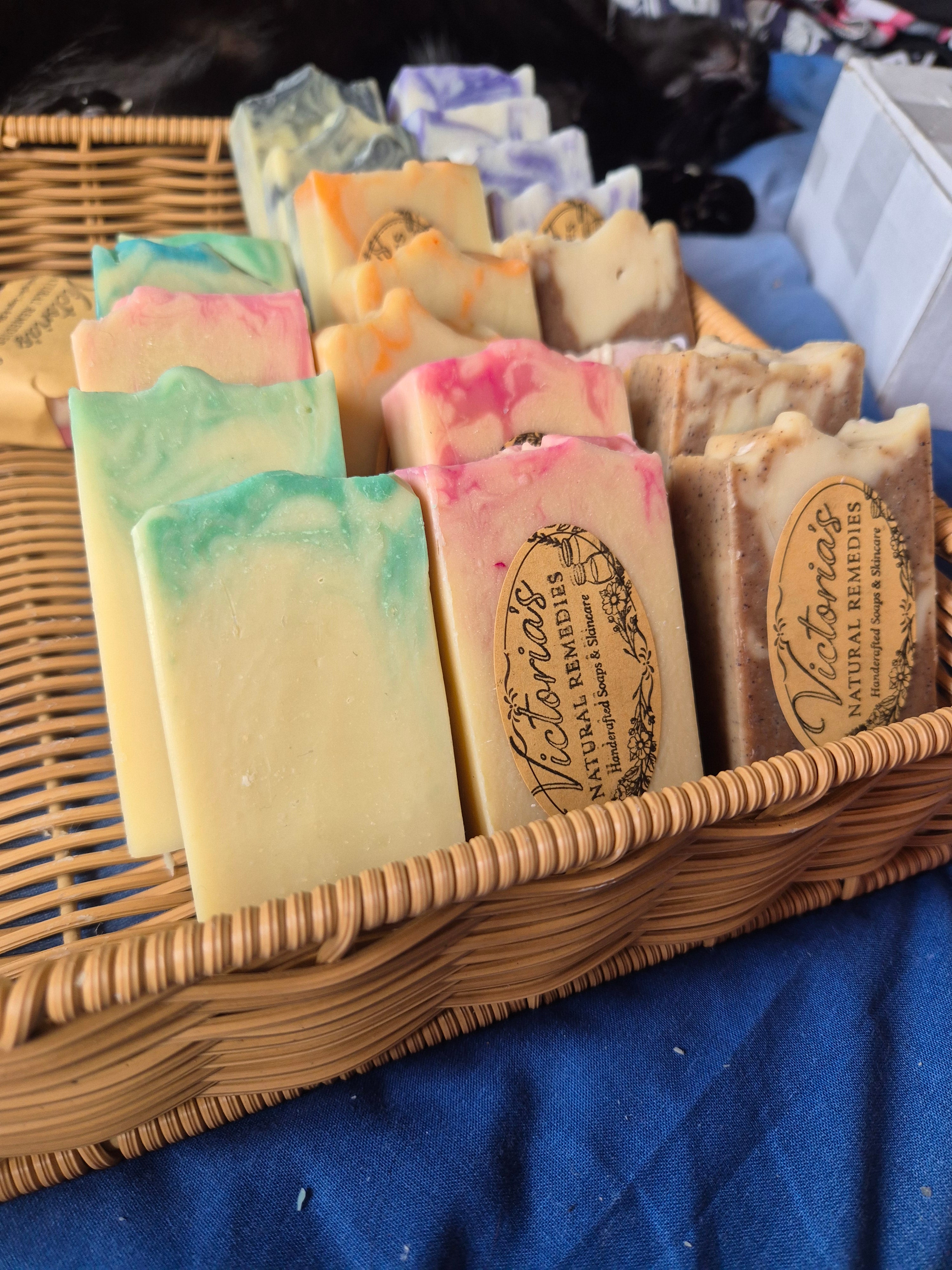 Rustic Handmade Soap Bars | 5 for $20 Bundle | Natural Soap | Bulk Value | Everyday Use