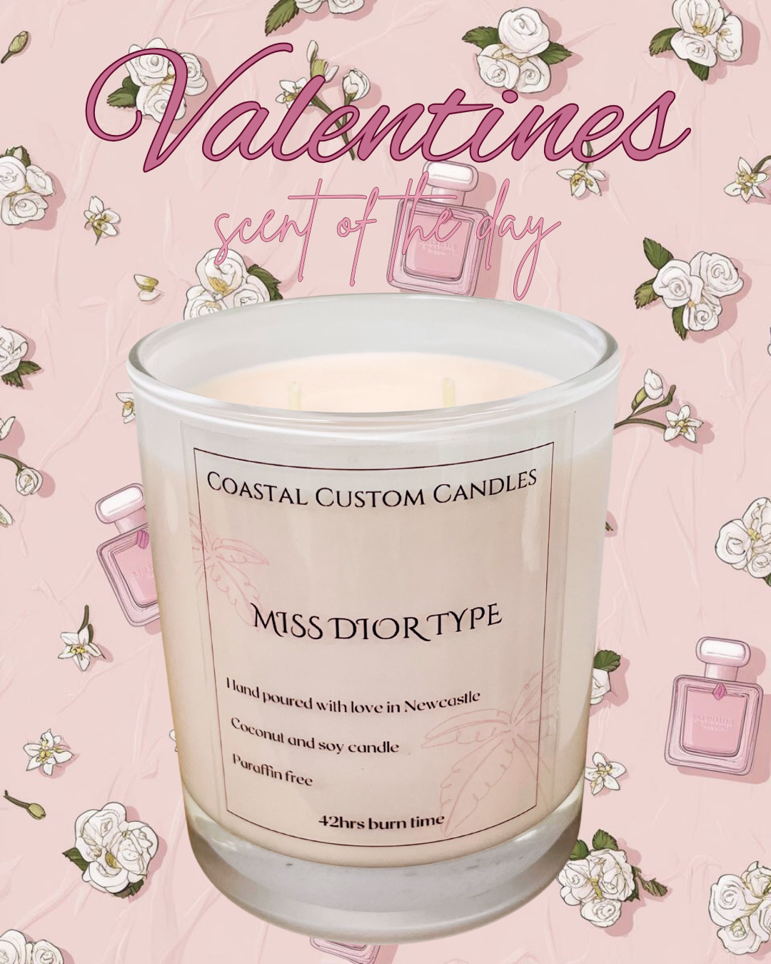 Miss Dior Type Candle