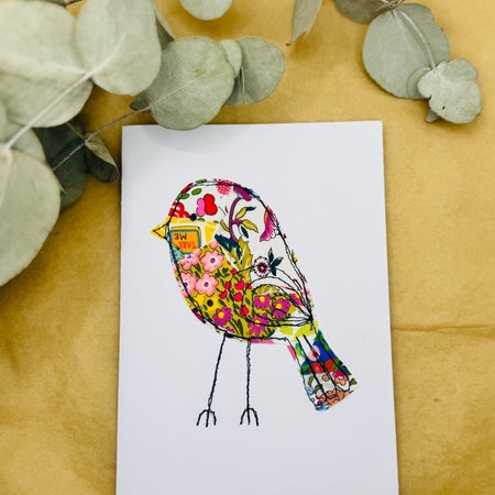 Upcycled handmade animal cards
