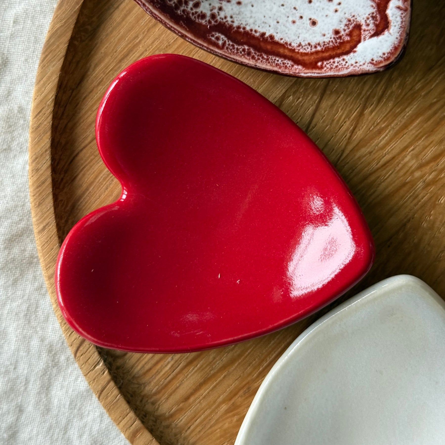 Handmade Trinket Dish | Heart Shaped | Jewellery