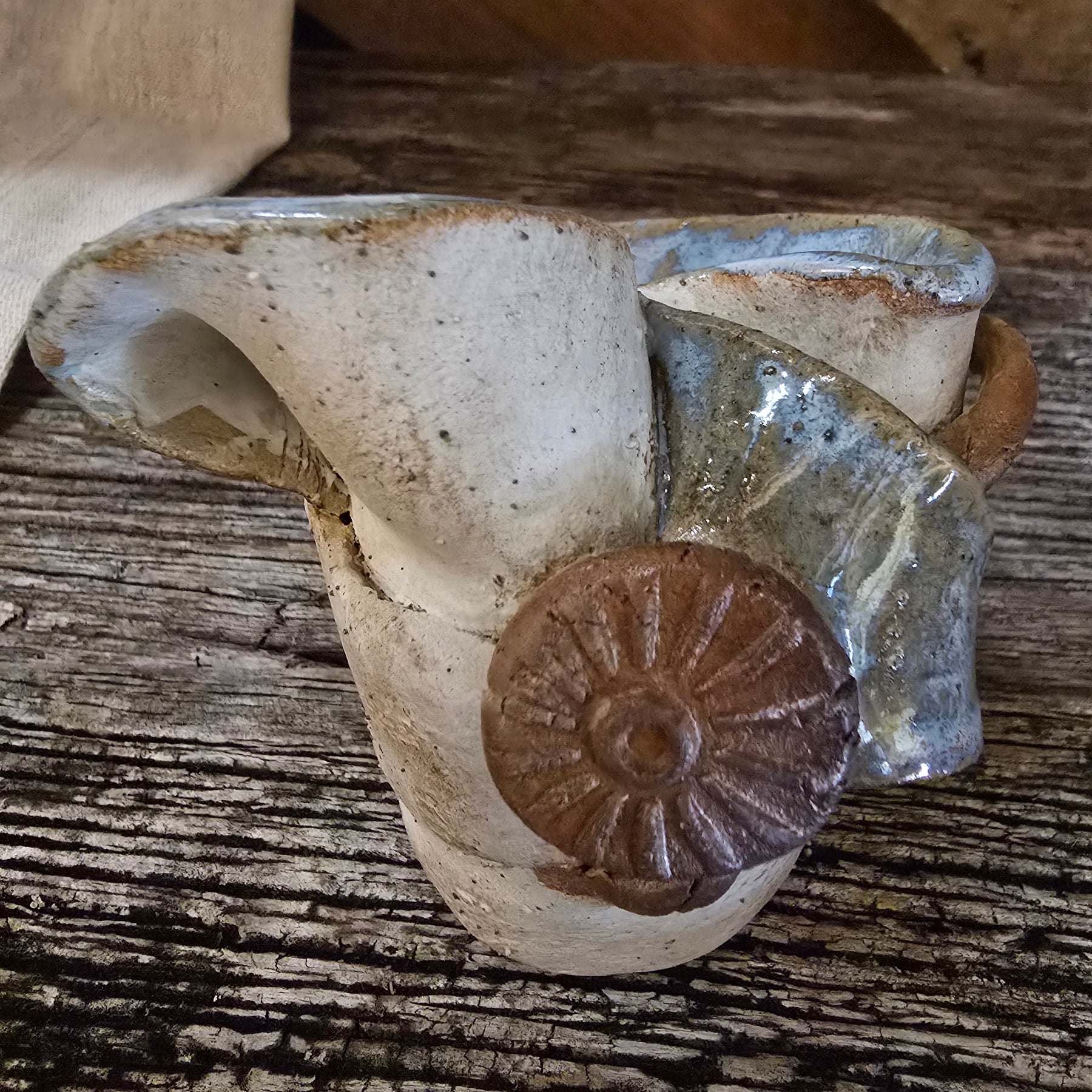 Unique folded vase