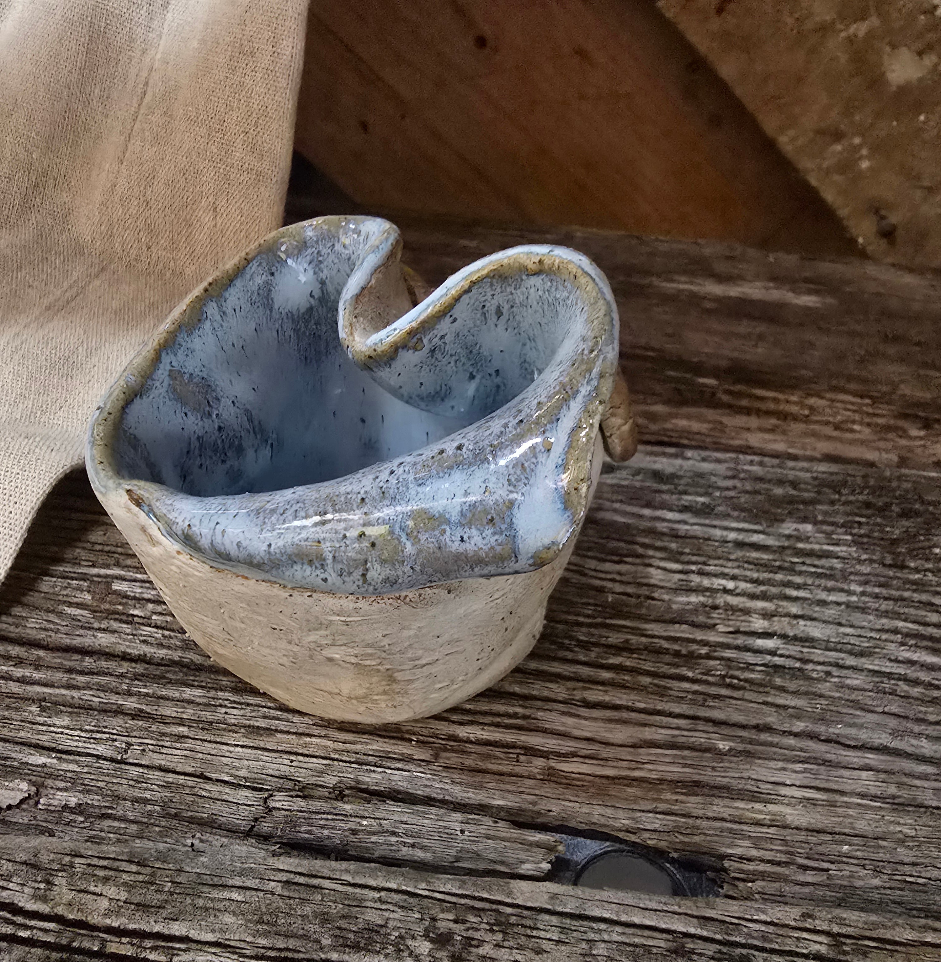 Unique folded vase