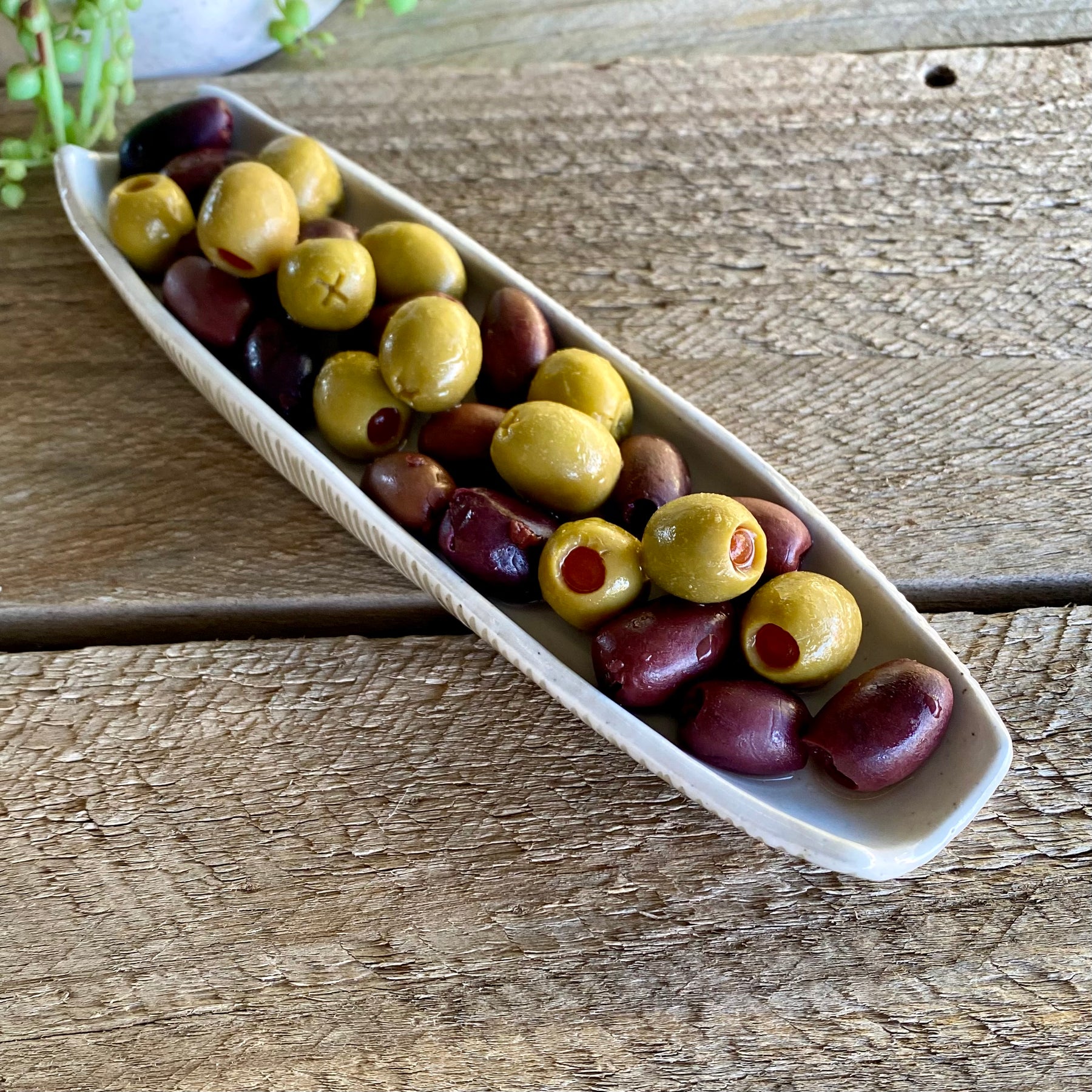 Olive & Earth — Handmade Ceramic Olive Boats
