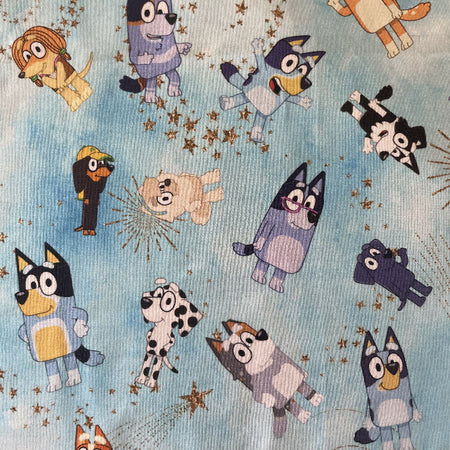 Blue friends Bummies - Size 0