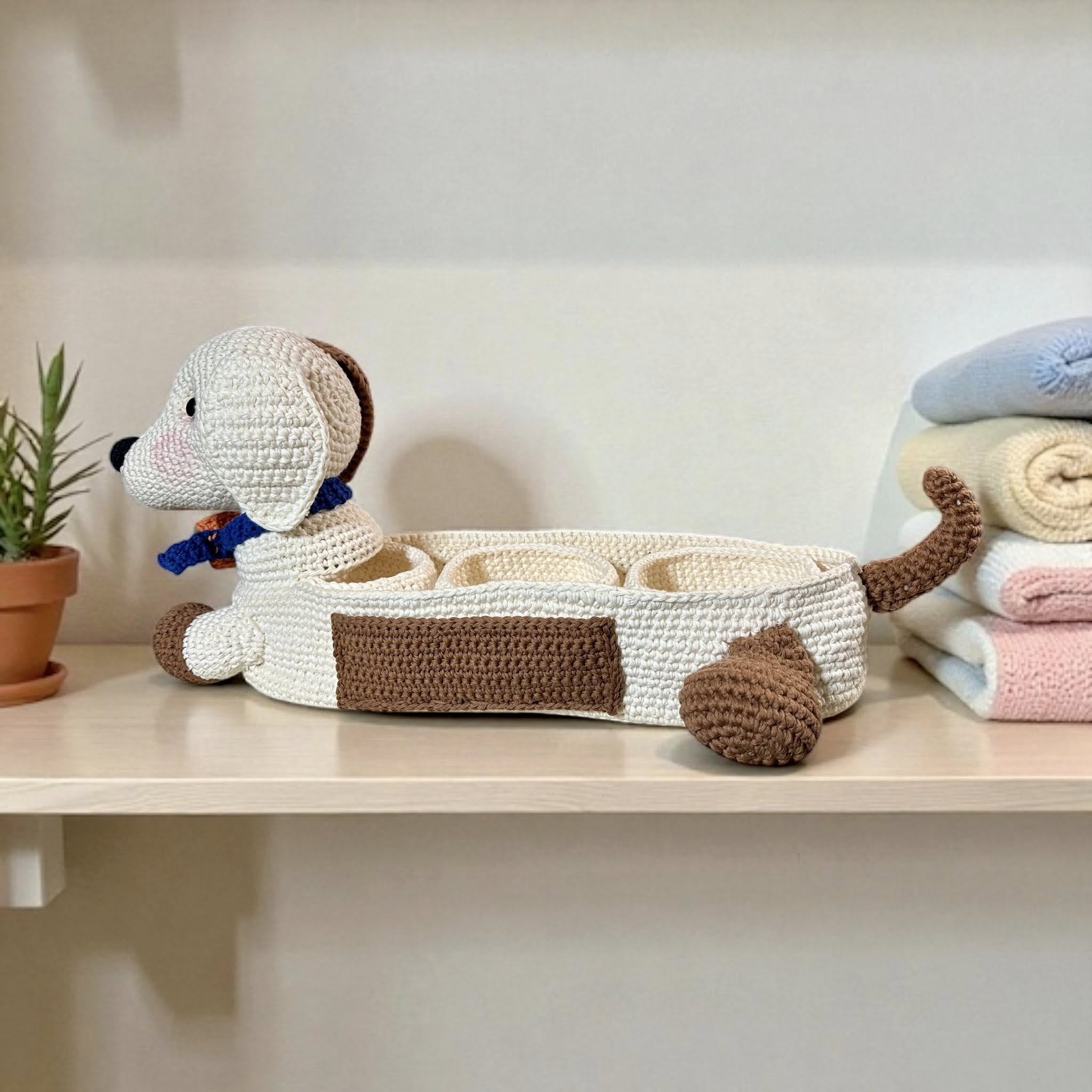 Crochet Animal Caddy