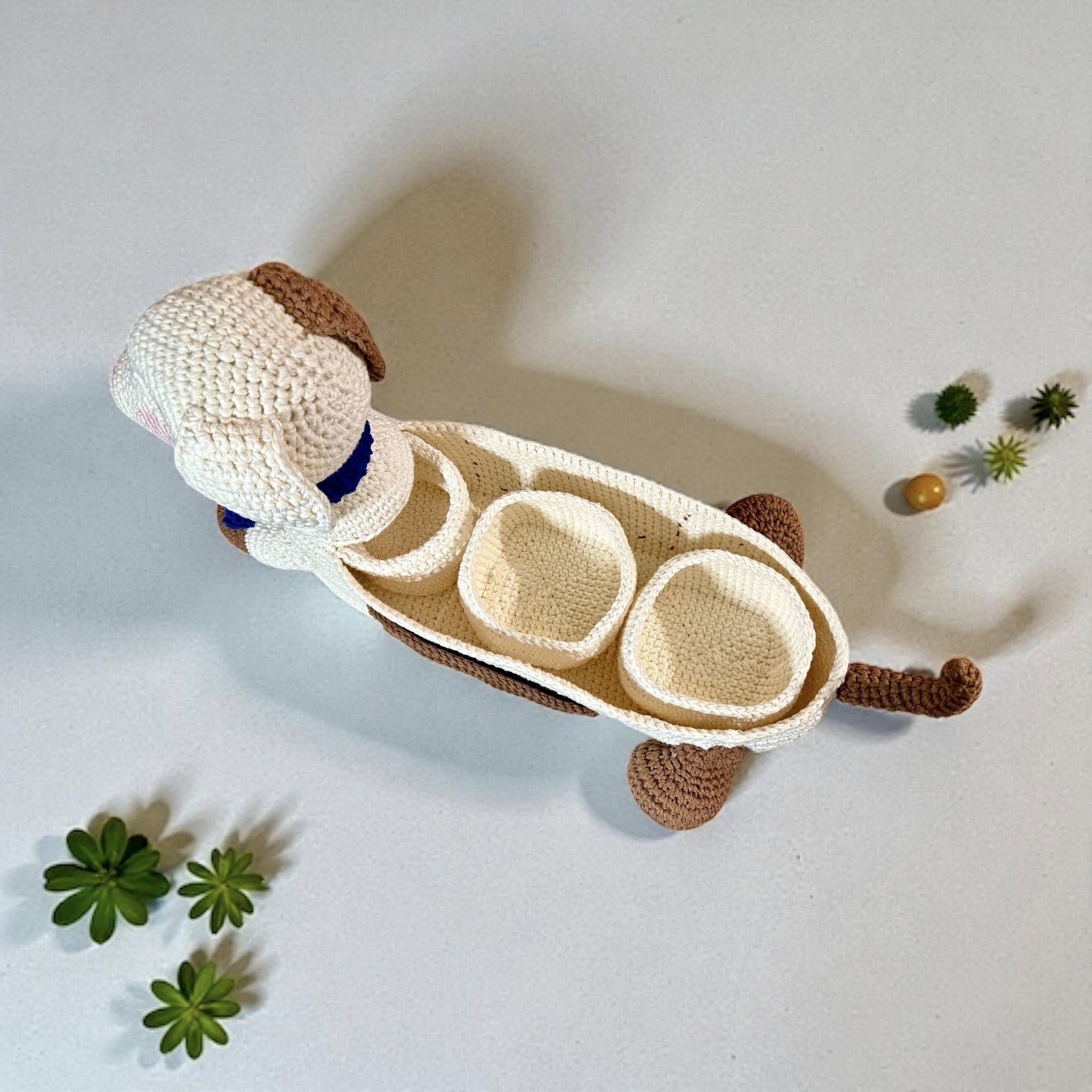 Crochet Animal Caddy