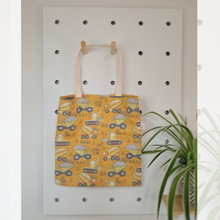 Kid's Library Bag - It's Digger Time!