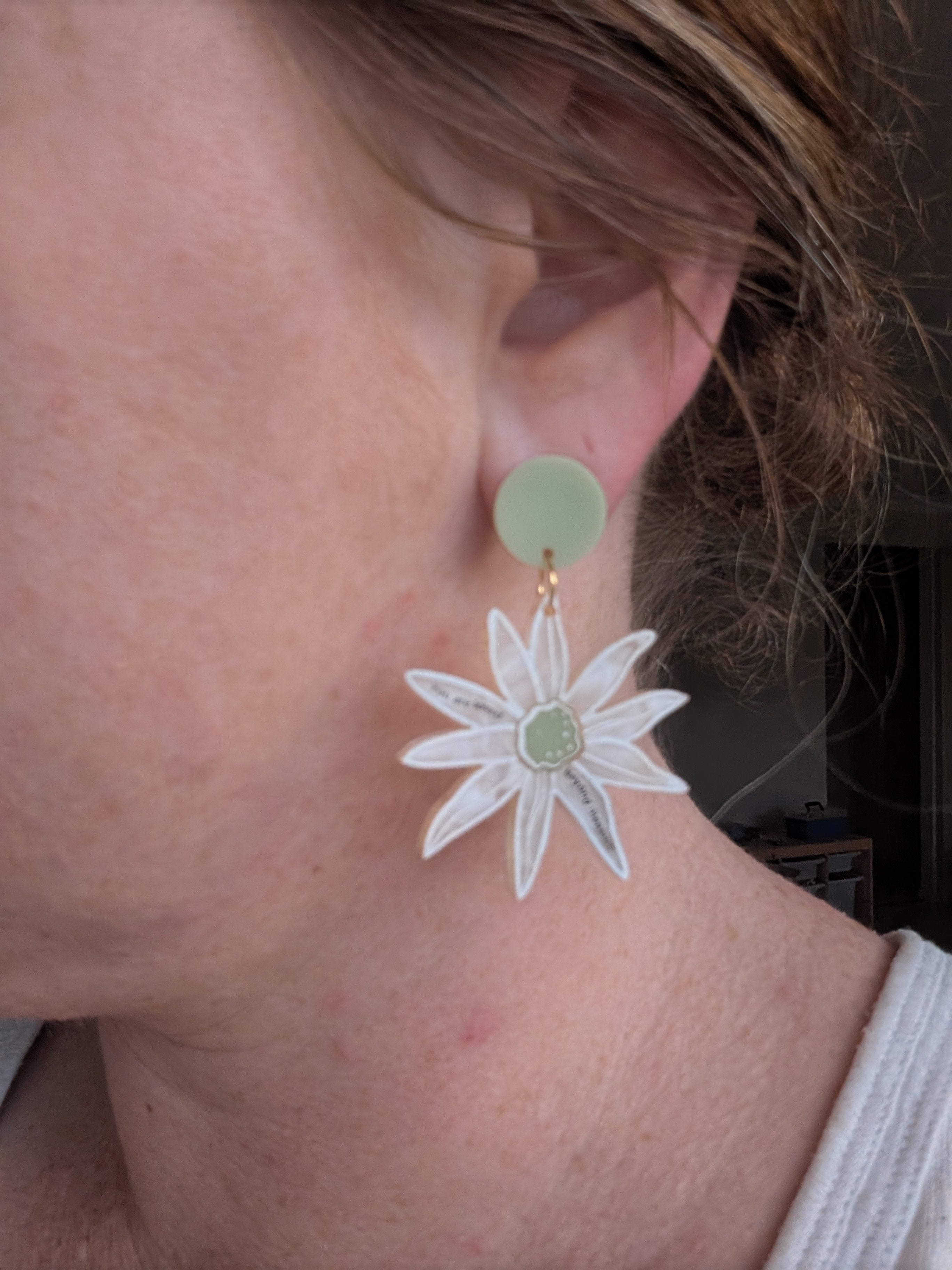 Af-fleur-mation Flannel Dangles