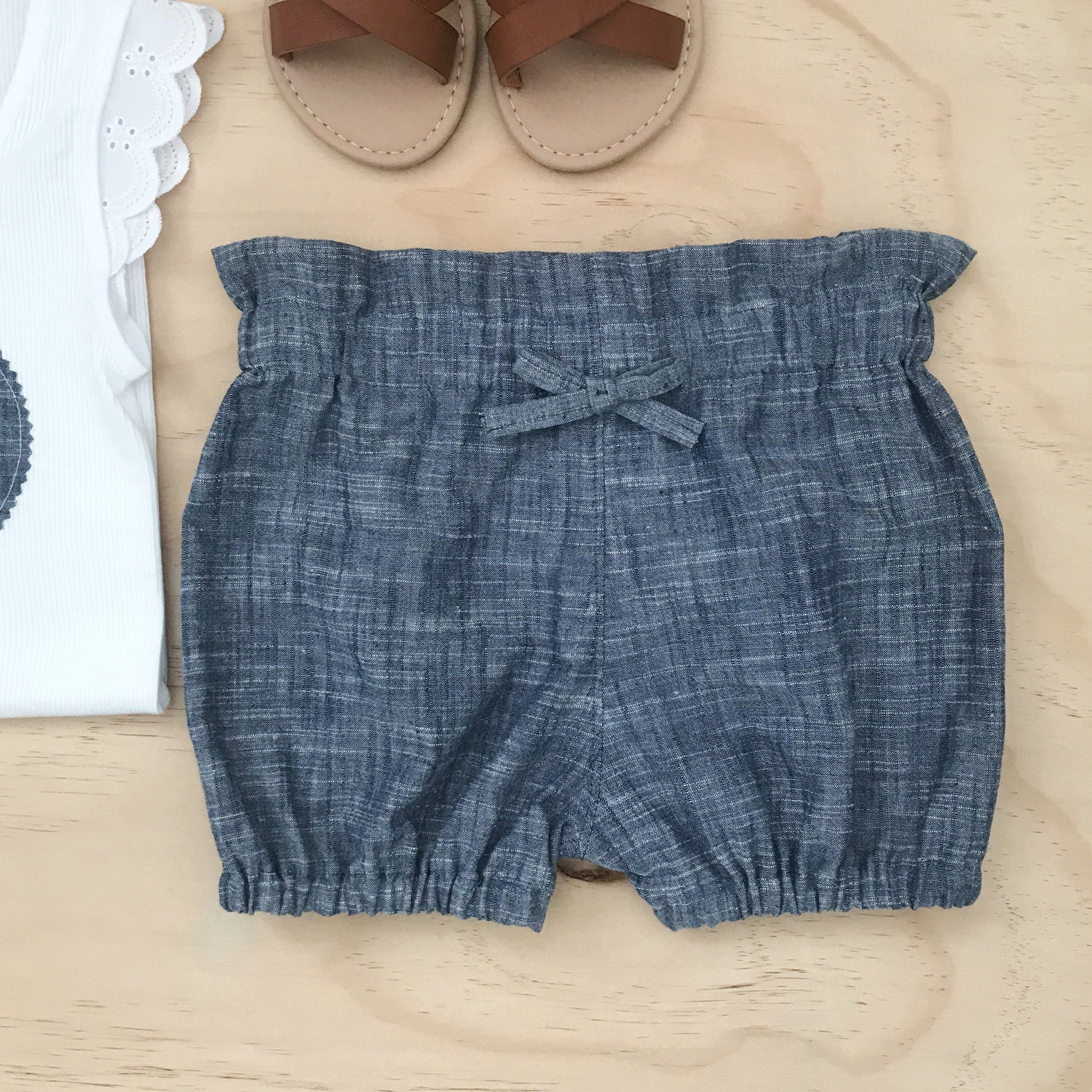 Size 2 Handmade Shorties - Various prints - Cotton