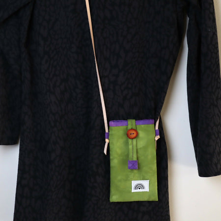 Hand Dyed Phone Carriers, Glasses Carriers