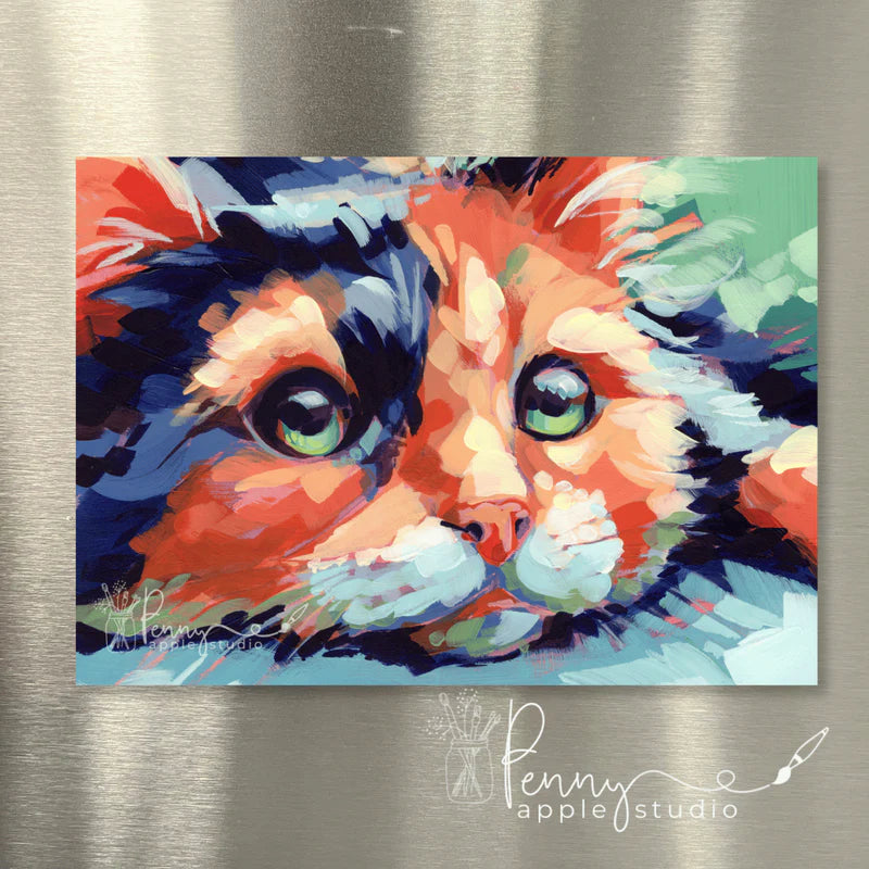 (1) Kitty Cat Fridge Magnet – Choose your favourite!