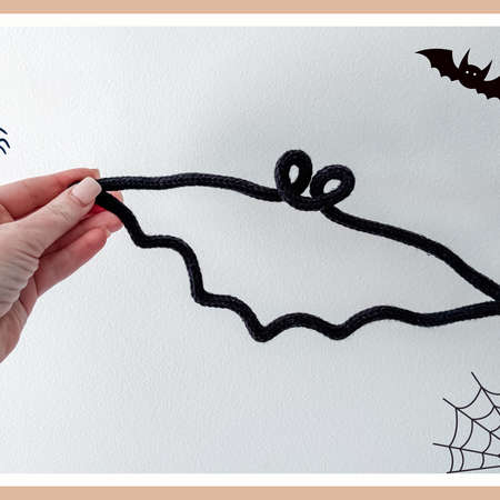 Bat sign Halloween