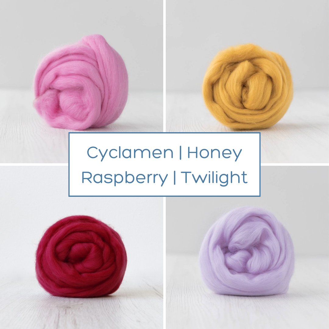 Corriedale Combed Top, Felting & Spinning Wool Roving