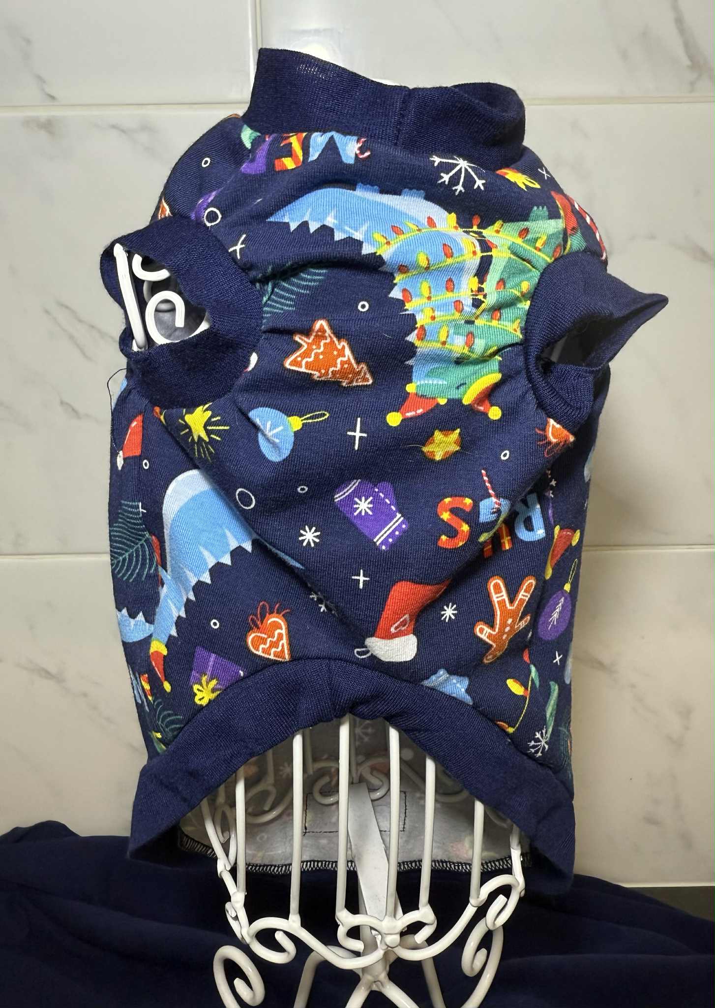 Christmas clothes pyjamas, t-shirts for standard dogs, dachshund, chihuahua, Sphynx cats, pets