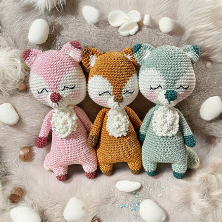 Crochet fox