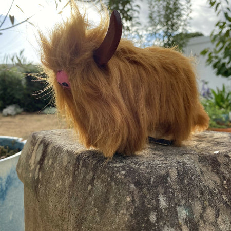 Handmade Scottish Highland Cow
