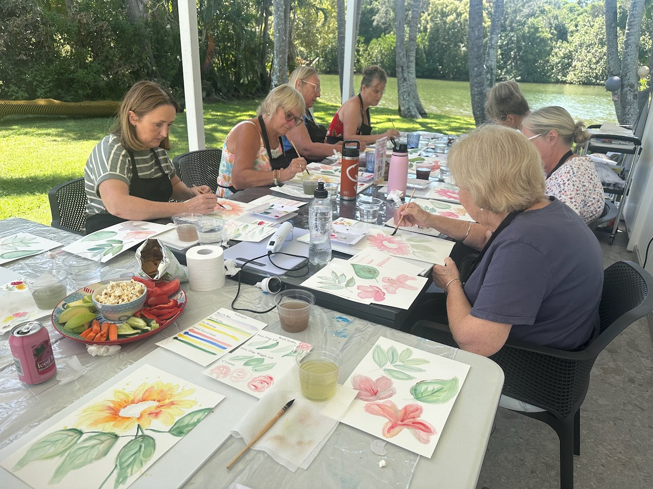 Watercolour Painting Kit ~ Tulips