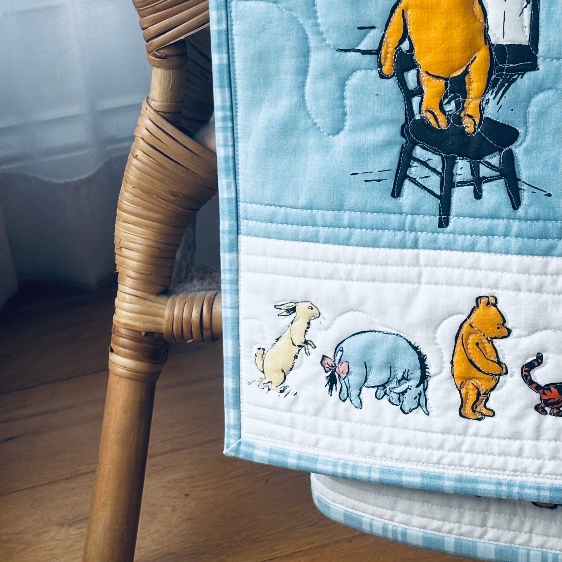 Custom order Hayley Handmade Baby Quilt