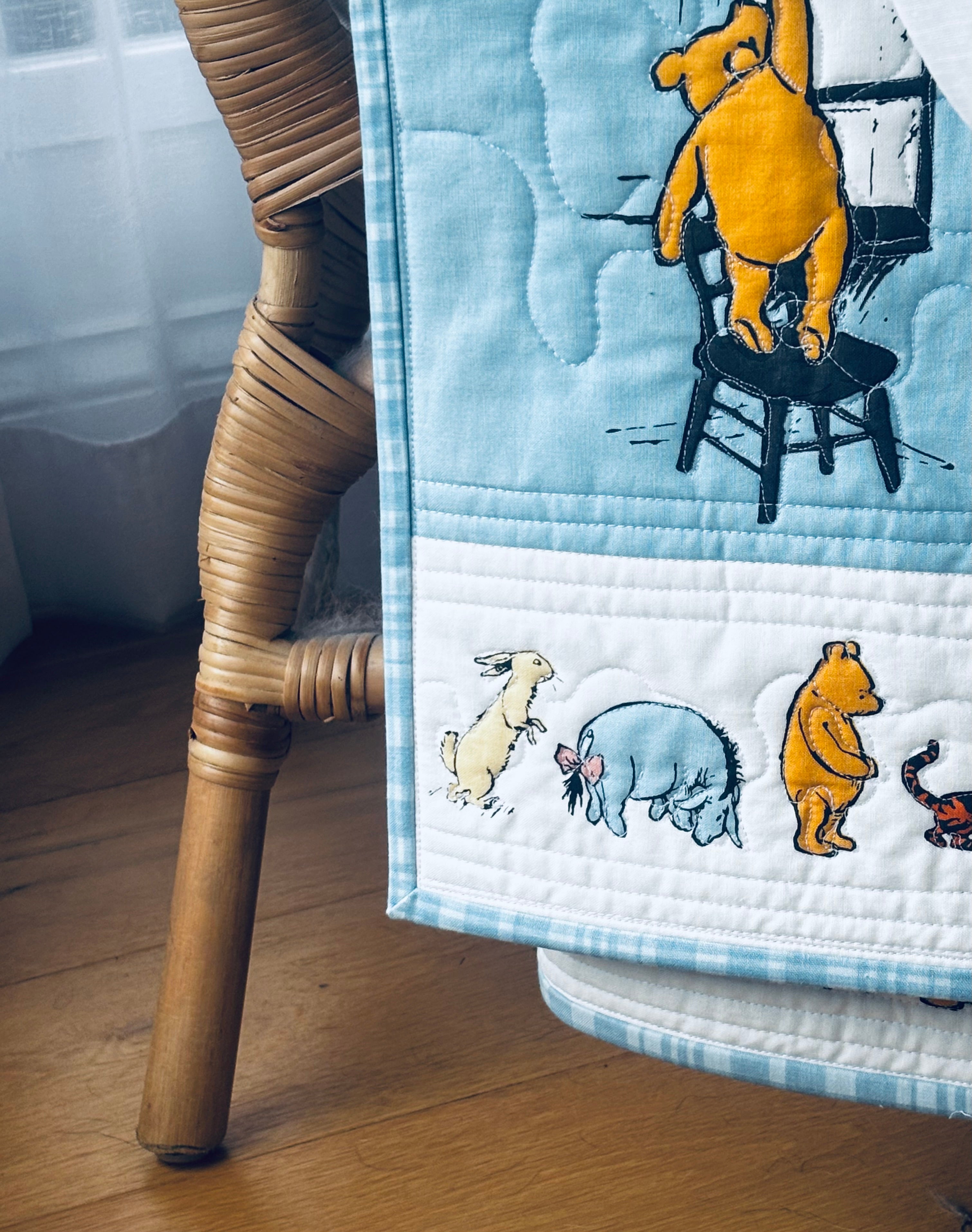 Custom order Hayley Handmade Baby Quilt
