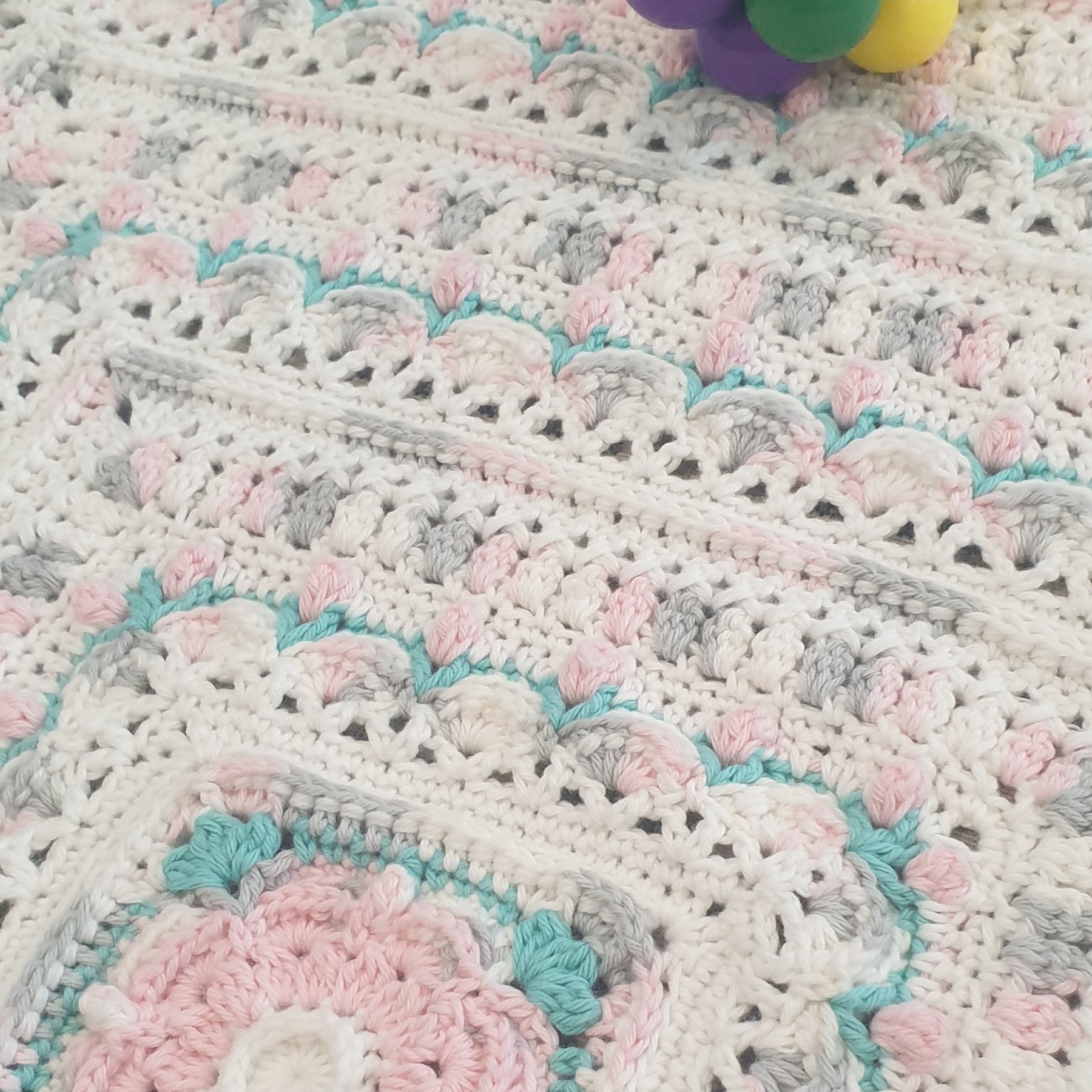 Pretty in Pink Baby Blanket