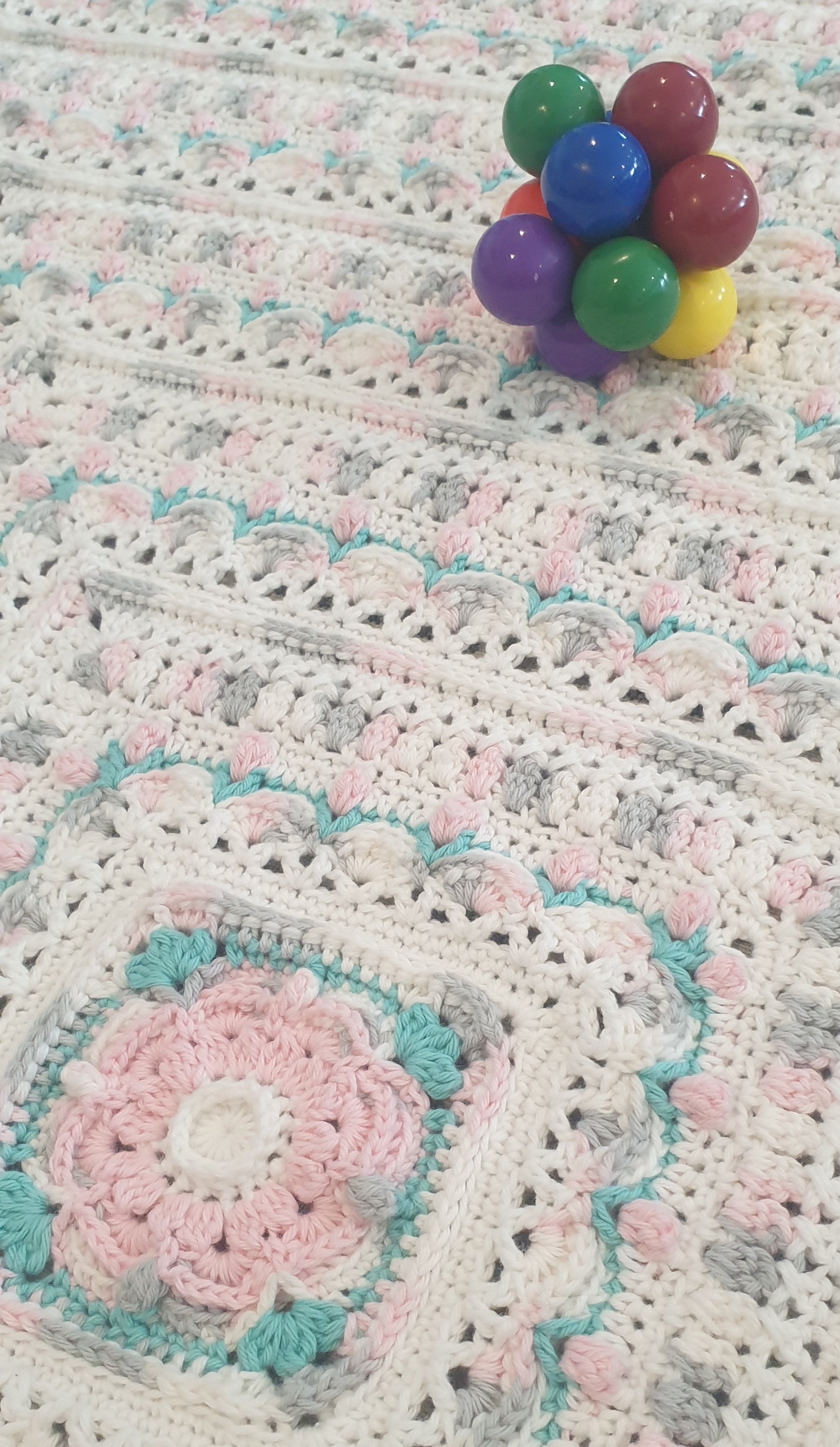 Pretty in Pink Baby Blanket