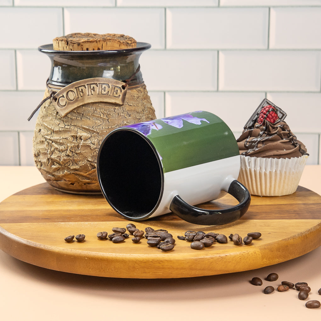 Honeybee and Lavender Coffee Mugs