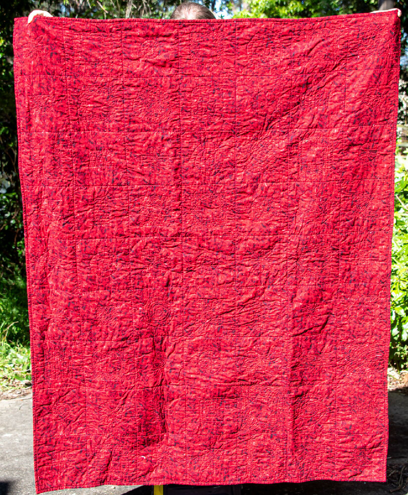 Red Boxes Quilt