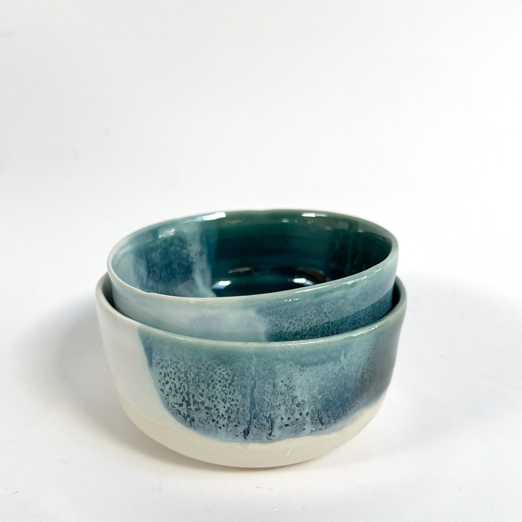 Ceramic everyday nesting bowls (set of two)