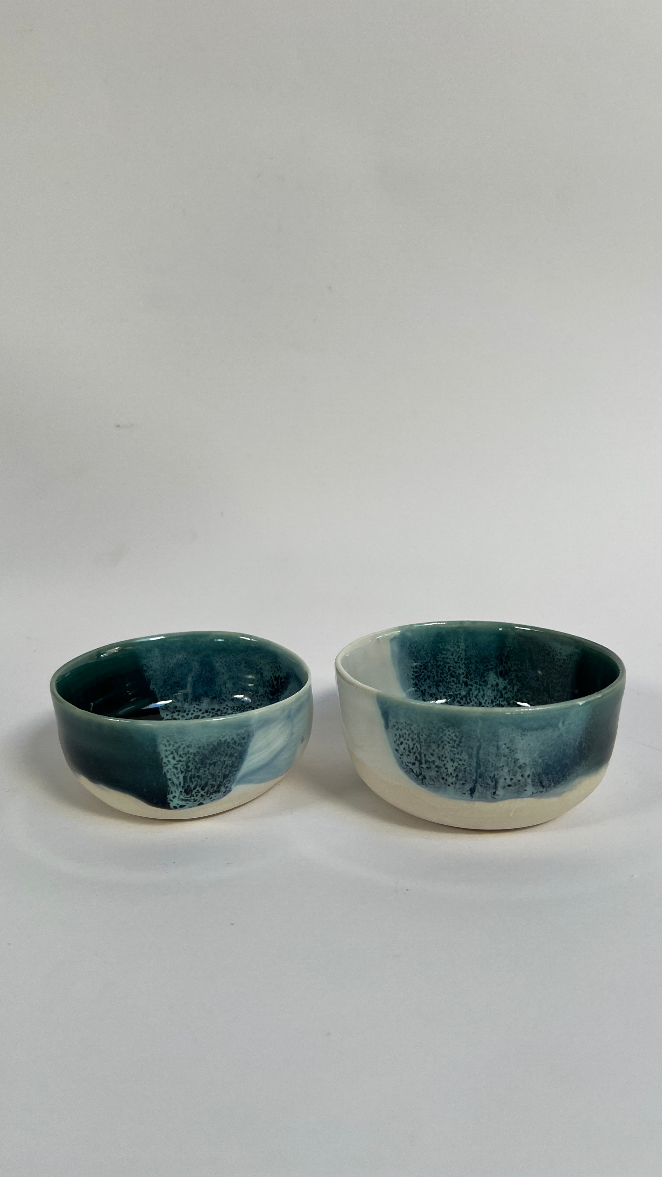 Ceramic everyday nesting bowls (set of two)