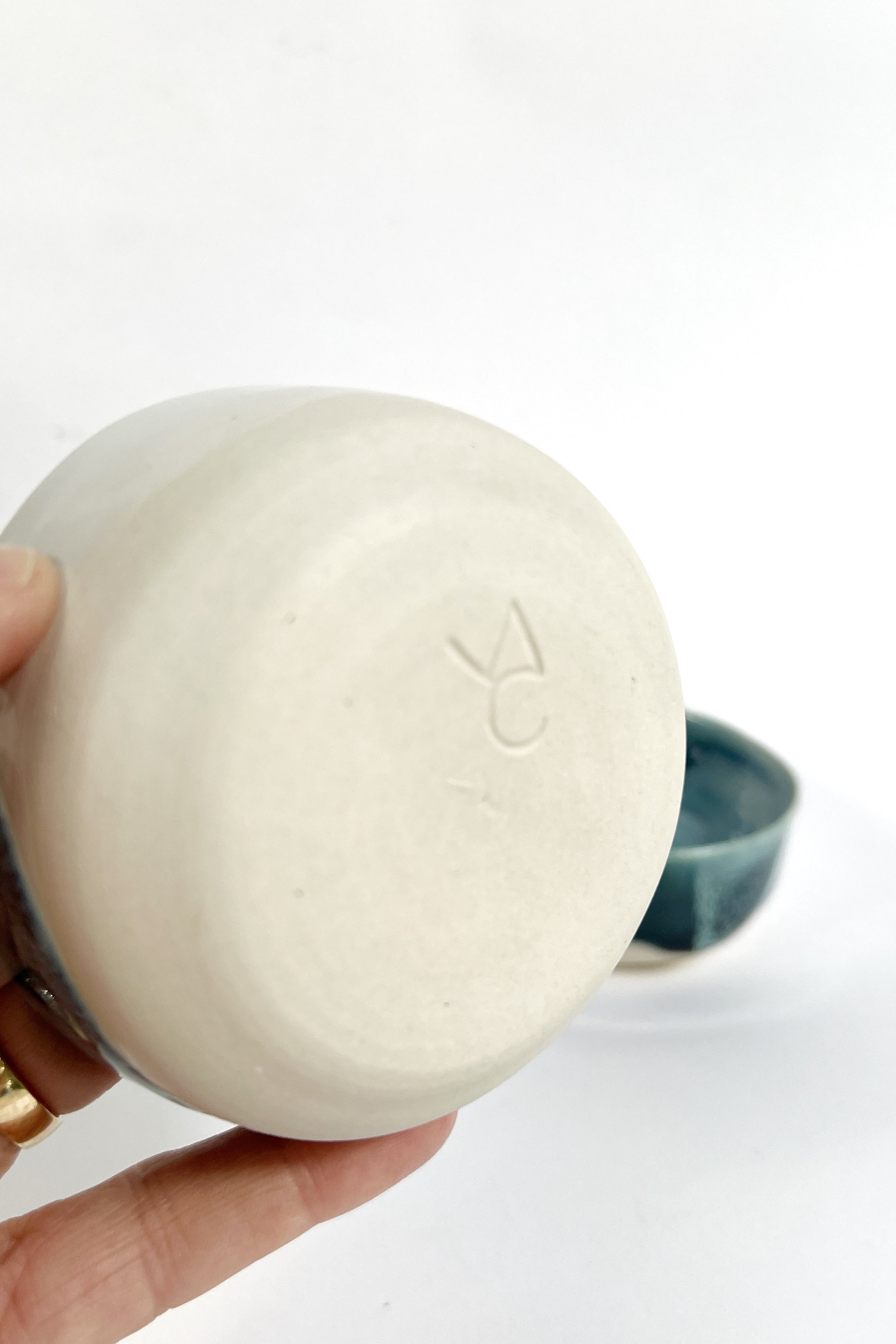 Ceramic everyday nesting bowls (set of two)