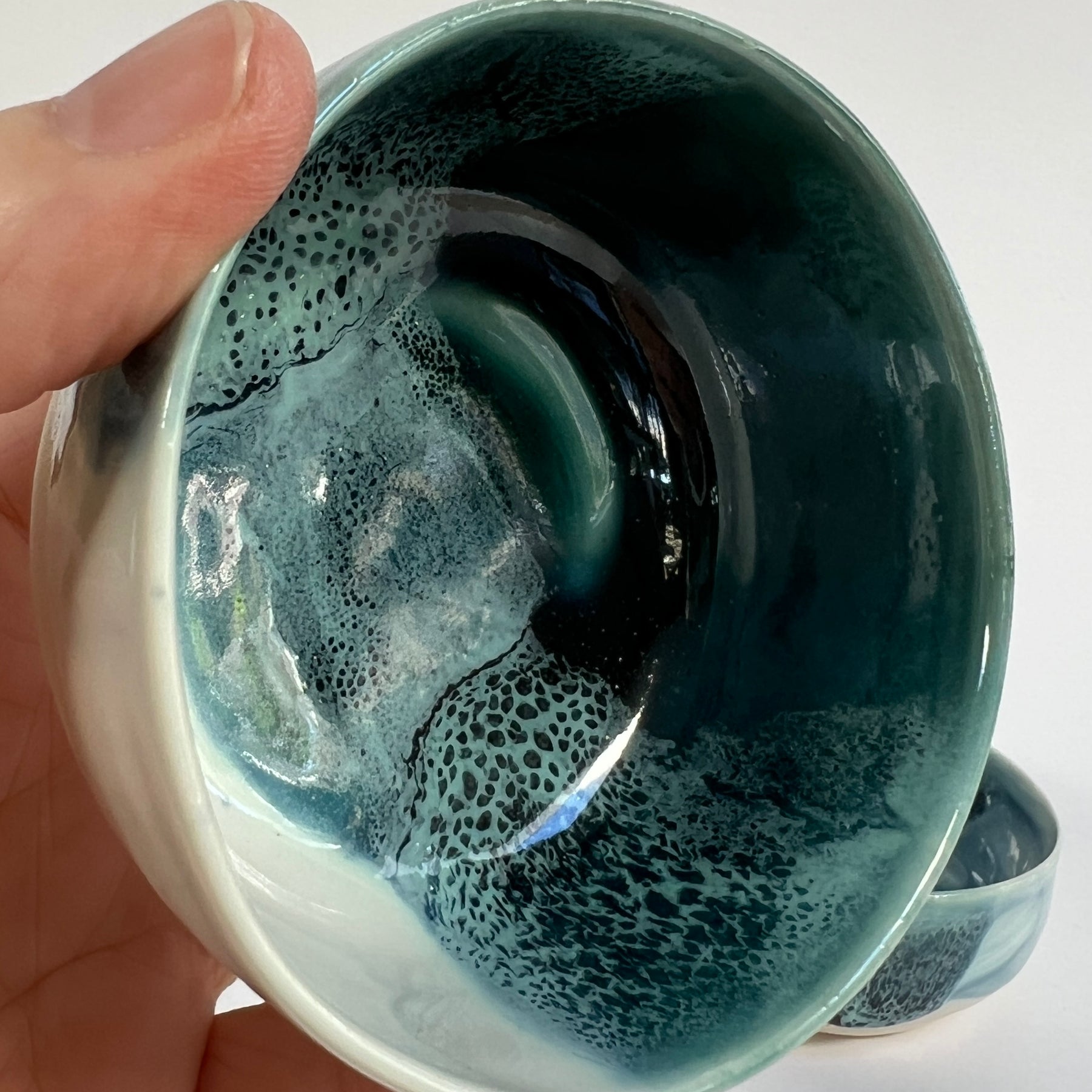 Ceramic everyday nesting bowls (set of two)