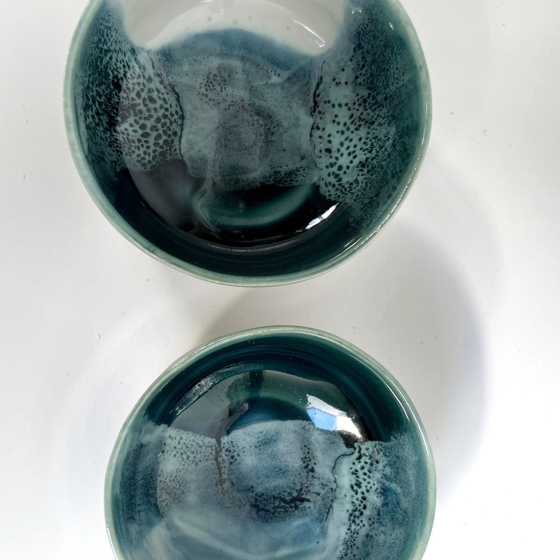 Ceramic everyday nesting bowls (set of two)