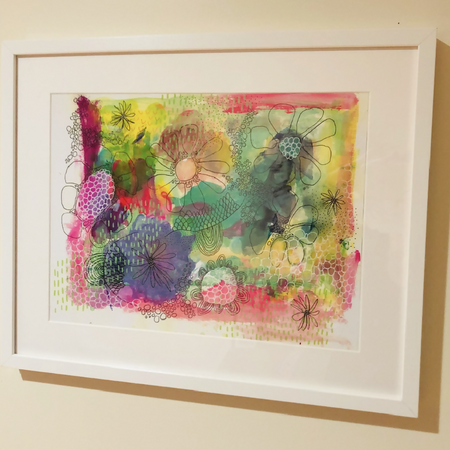 Dreaming of Flowers Print