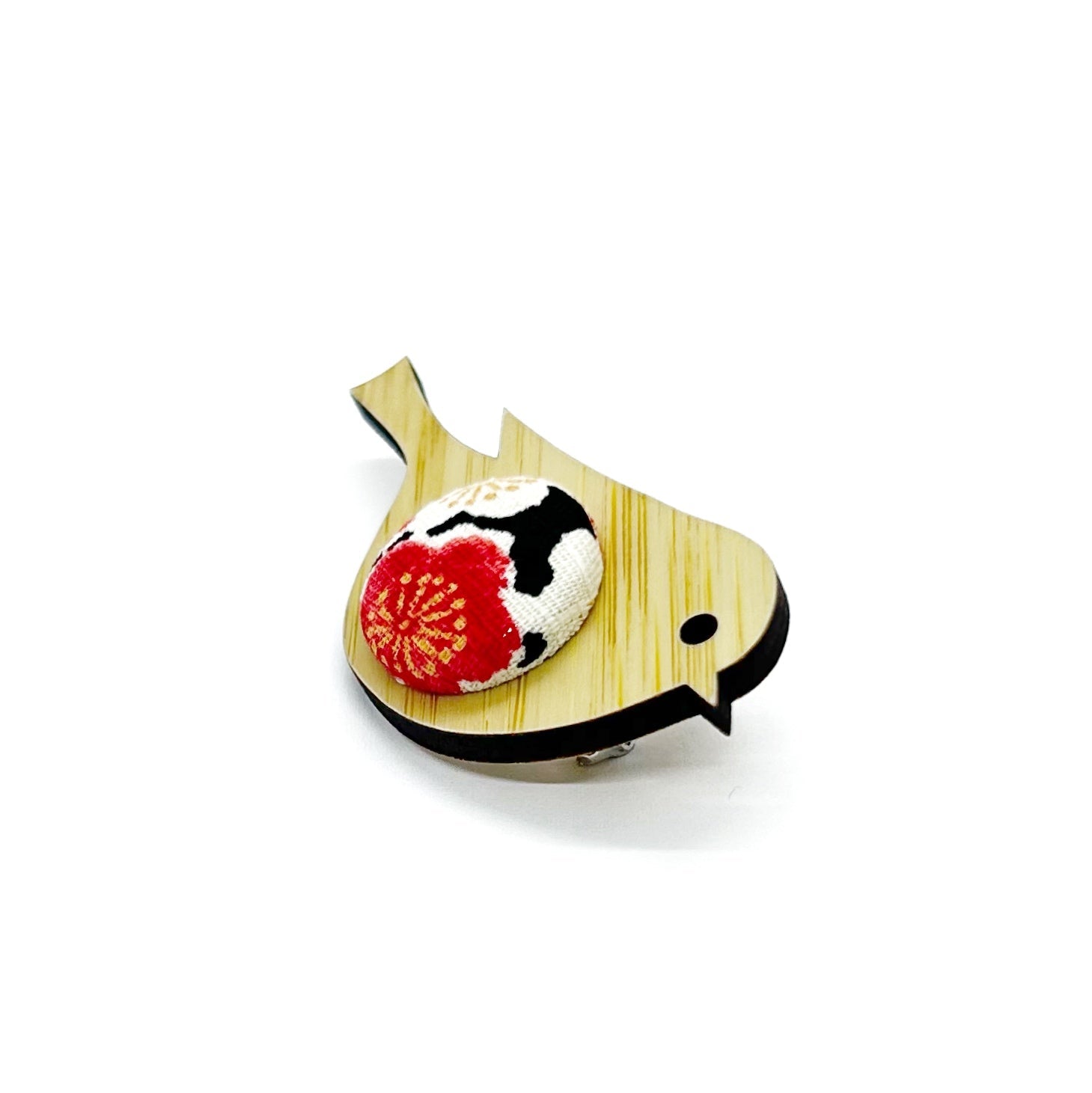 Kimono Robin Brooch