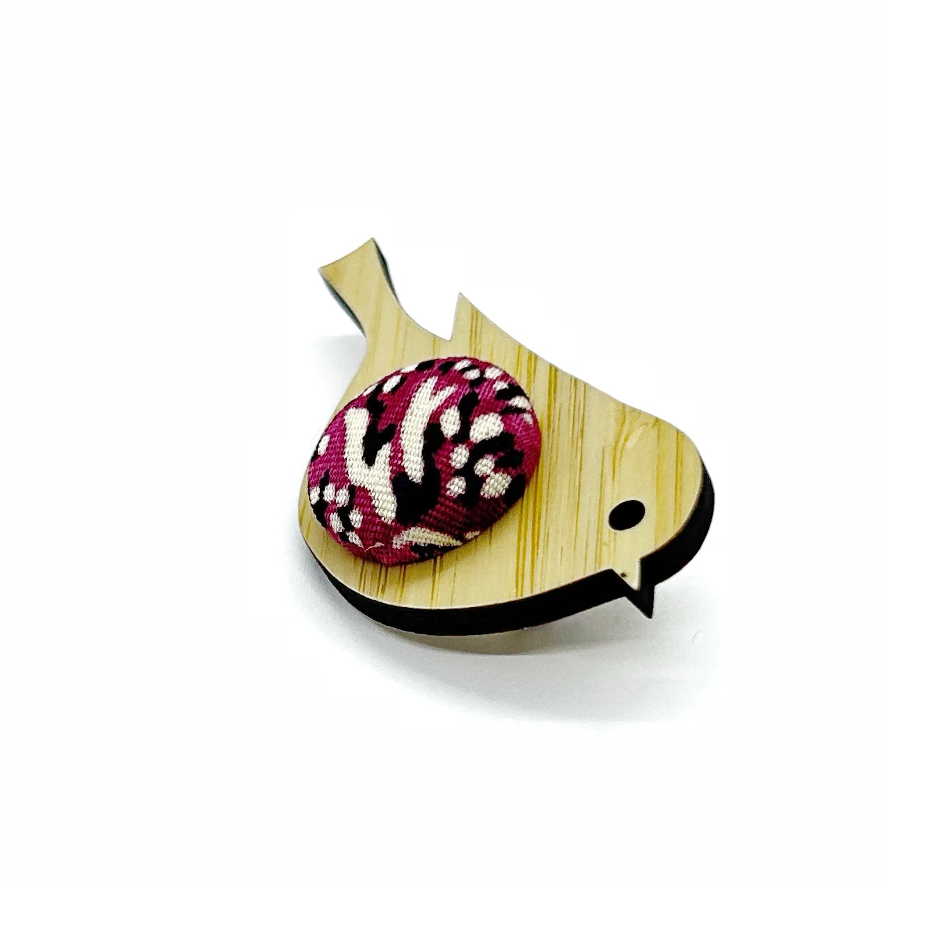 Kimono Robin Brooch