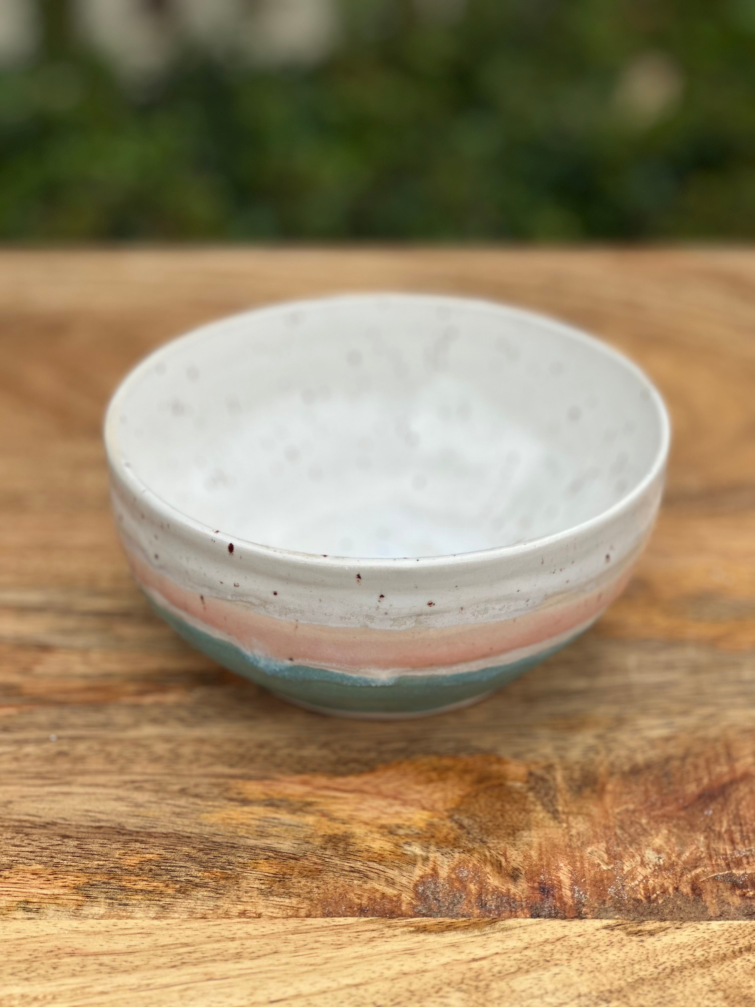 Kalbarri Blush – Coastal Stoneware Bowl