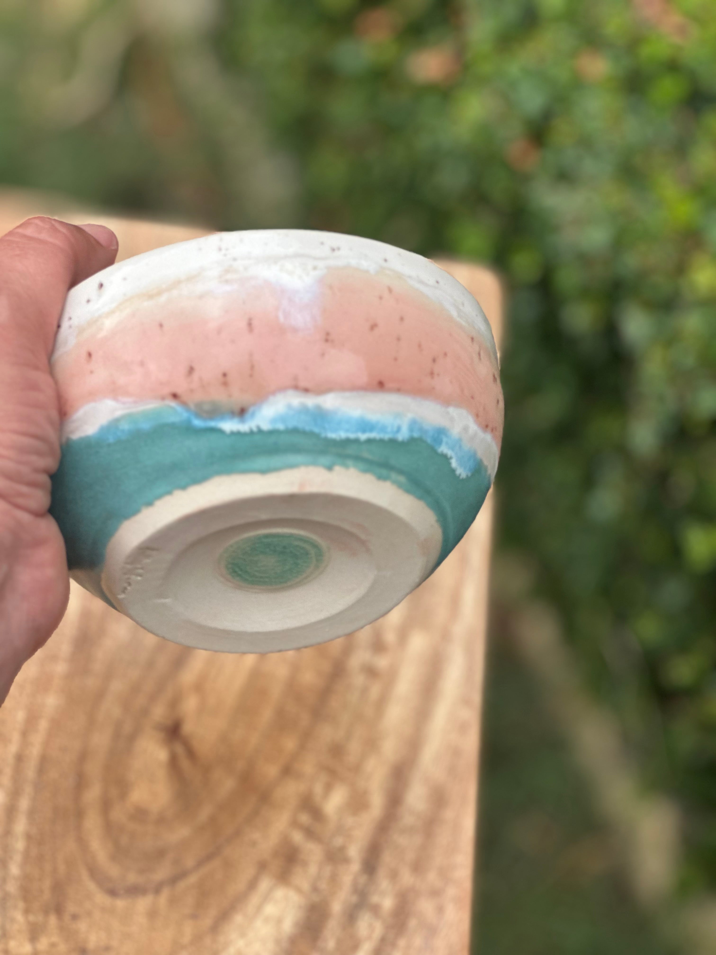 Kalbarri Blush – Coastal Stoneware Bowl