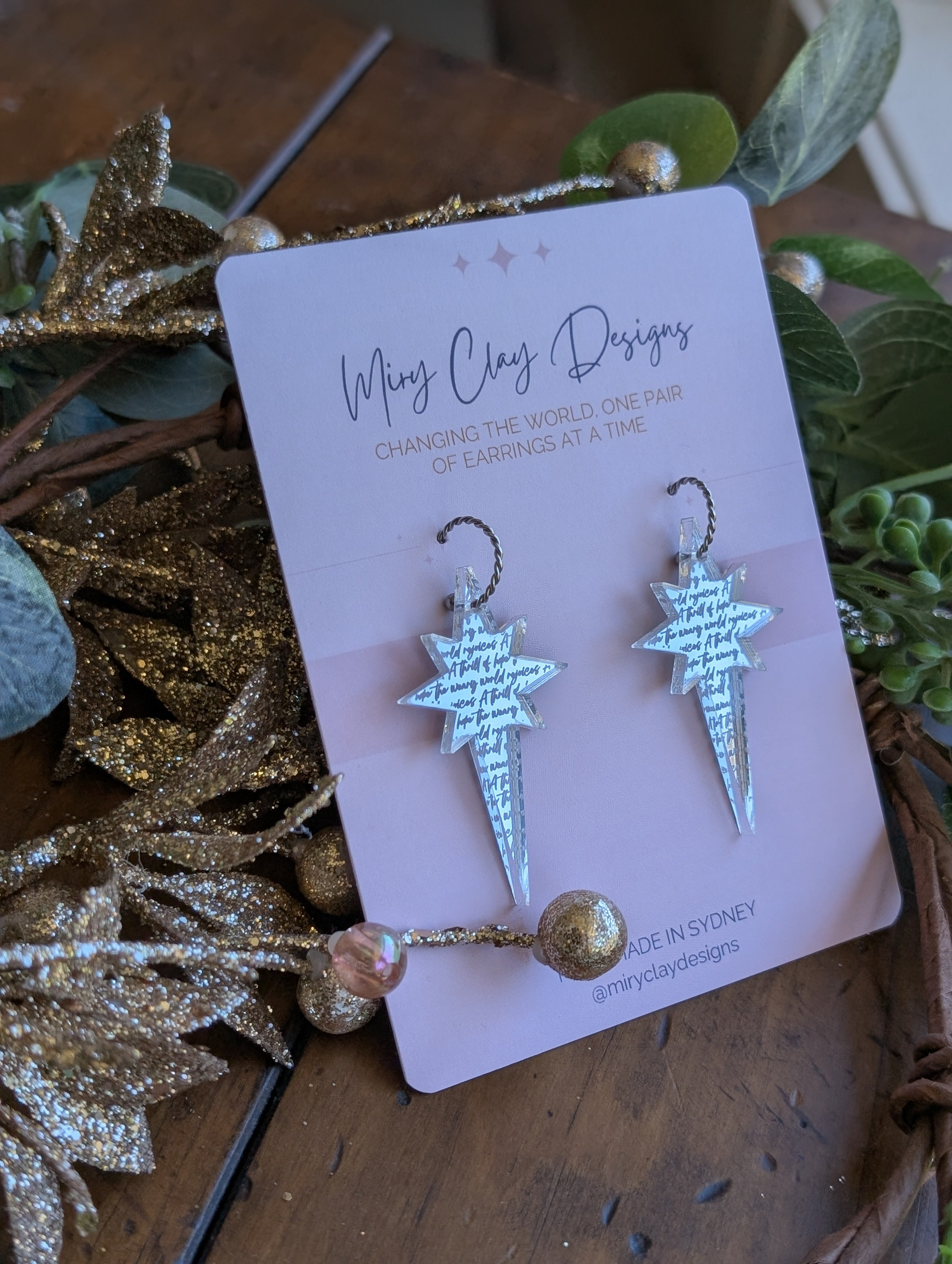 O Holy Night Stars | Gold or Silver