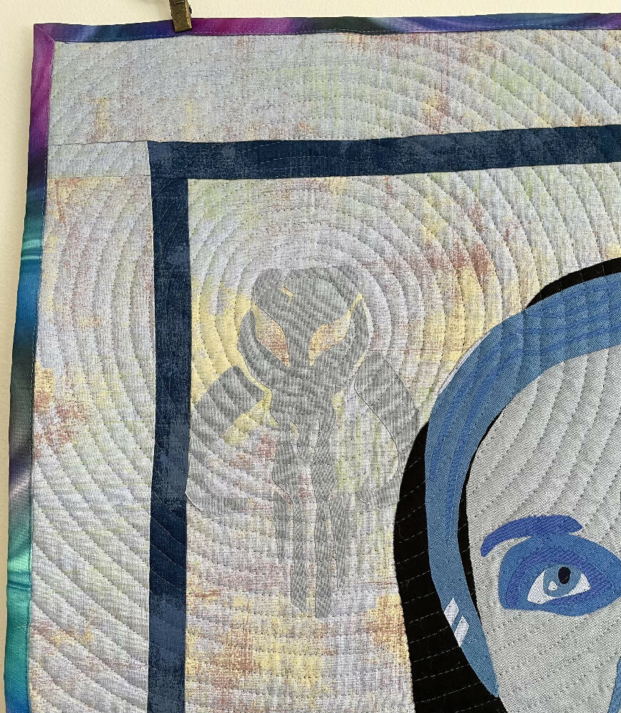 Bo-Katan Kryze custom art quilt