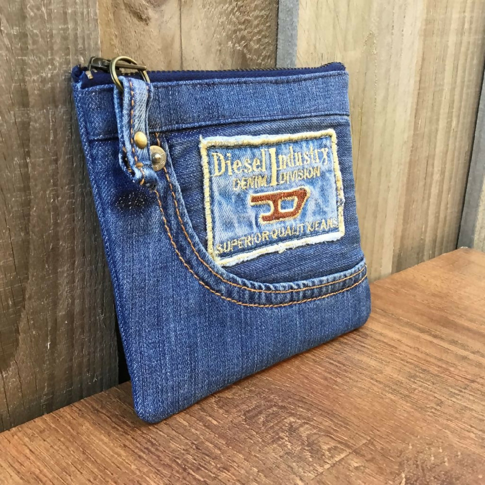 Upcycled Denim Pocket Purse - Patch