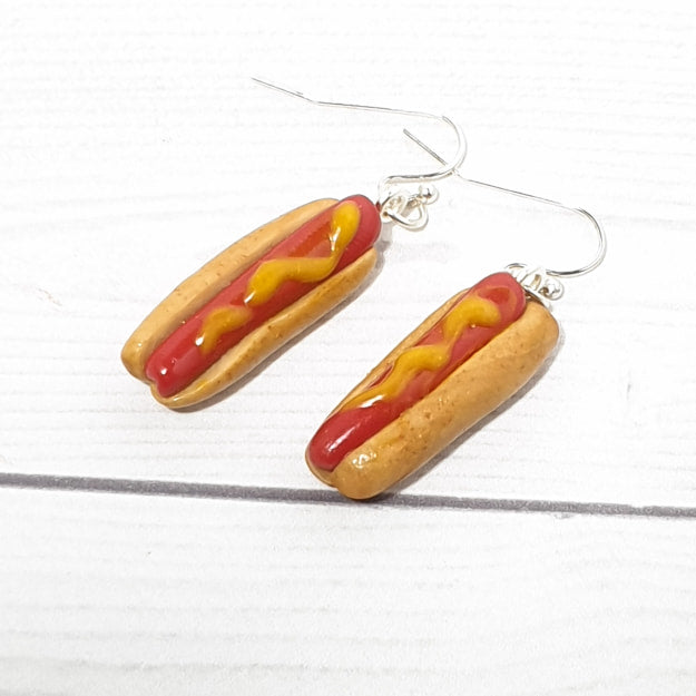 Novelty Miniature Food Earrings - Biscuits, Pancakes, Muffins, Hotdogs, donuts, lemons