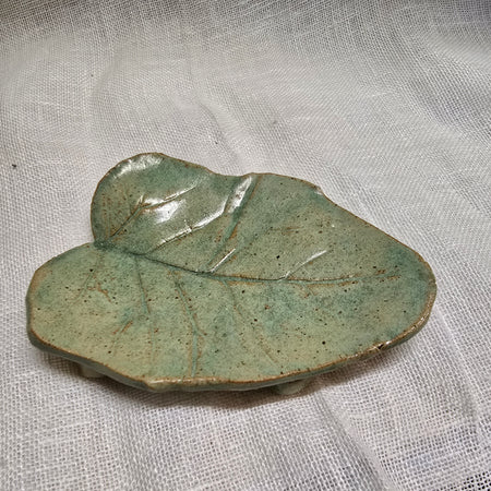 Leaf trinket dish