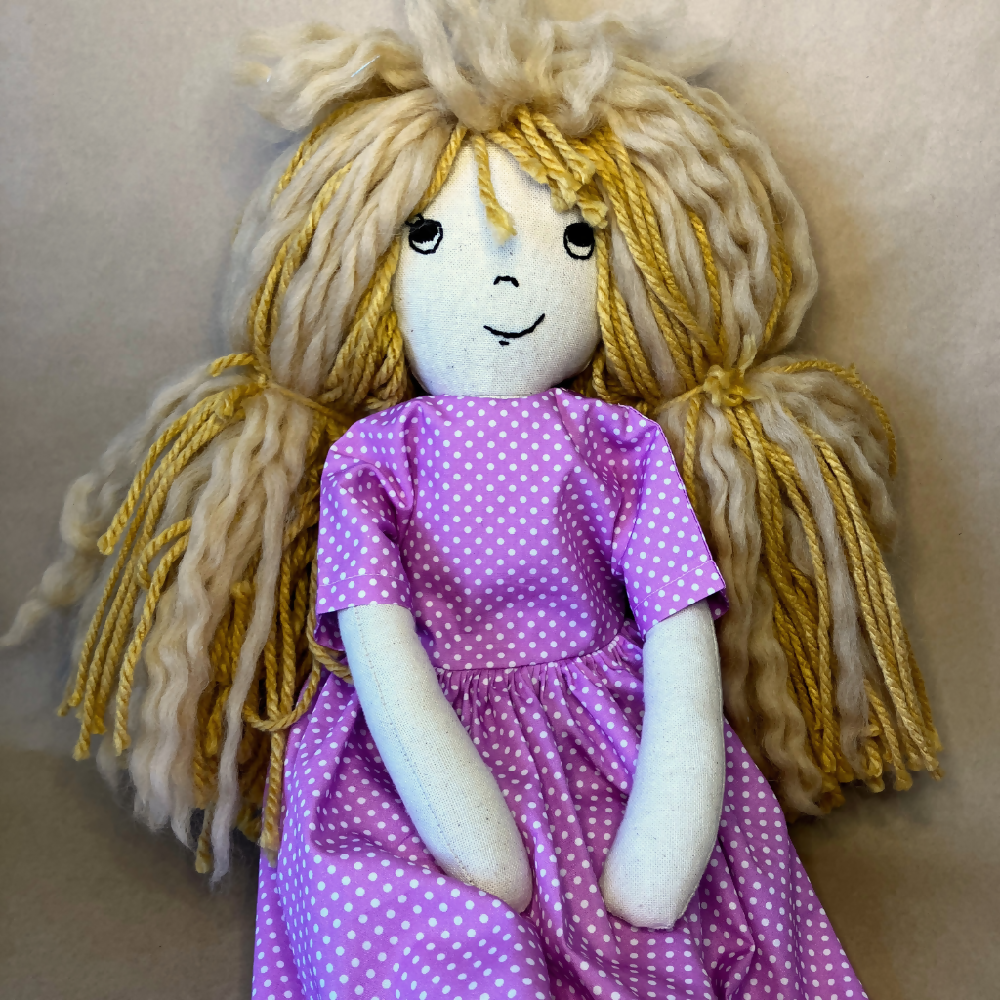 Summer Hand deals made cloth doll