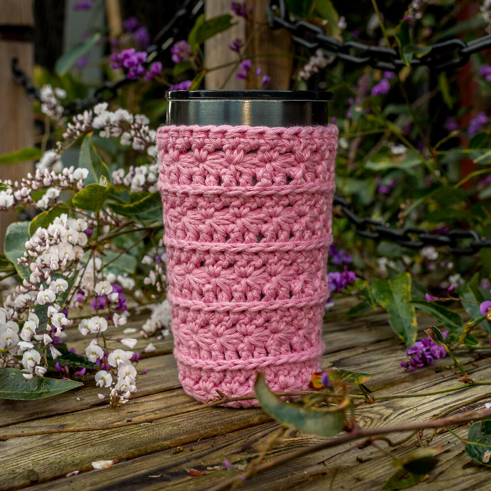 Travel Mug Cosy - Crocheted